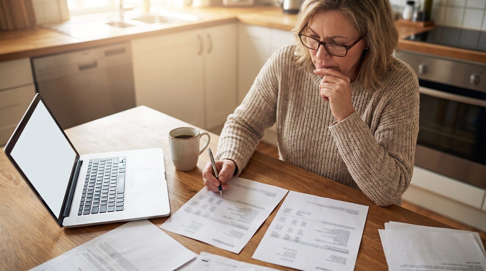 An owner compares two statements